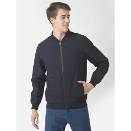 Crimsoune Club Navy Regular Fit Bomber Jacket-picture-28