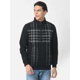 Crimsoune Club Navy Regular Fit Self Design Sweatshirt-picture-33