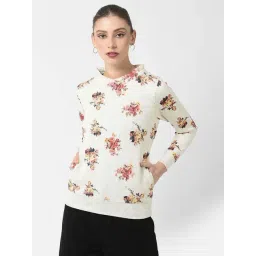 Crimsoune Club Off-White Floral Print Sweatshirt-picture-40