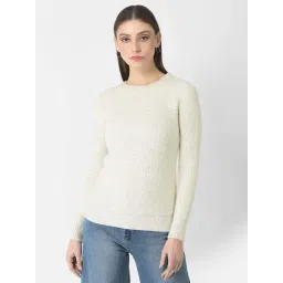 Crimsoune Club Off-White Knitted Sweater-picture-46