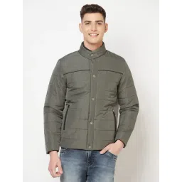 Crimsoune Club Olive Green Regular Fit Jacket-picture-29