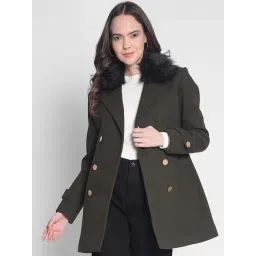 Crimsoune Club Olive Regular Fit Overcoat-picture-40