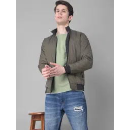 Crimsoune Club Olive Regular Fit Reversible Jacket-picture-24