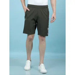 Crimsoune Club Olive Regular Fit Shorts-picture-39