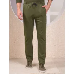 Crimsoune Club Olive Regular Fit Trackpants-picture-34