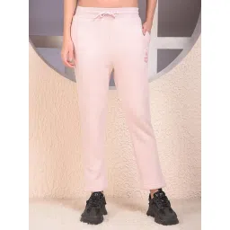 Crimsoune Club Pink Blended Regular Fit Trackpants-picture-31