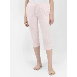 Crimsoune Club Pink Mid Rise Capris-picture-47