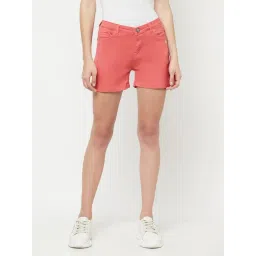 Crimsoune Club Pink Slim Fit Shorts-picture-25