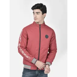 Crimsoune Club Red Regular Fit Printed Jacket-picture-18