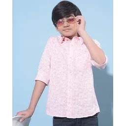 crimsoune club Self-design Slim Fit Shirt-picture-28