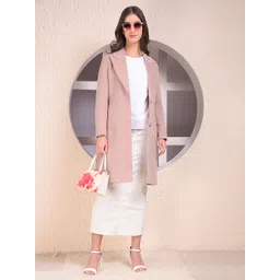 crimsoune club Shell 90% Polyester 10% Rayon Lining 100% Polyester Solid Coat For Women-picture-14