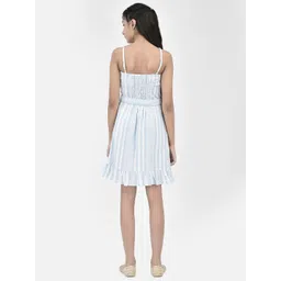 Crimsoune Club Striped Fit & Flare Dress image 2