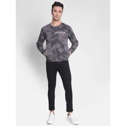 Crimsoune Club Typography Printed Round Neck Cotton Pullover Sweatshirt-picture-28