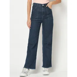 Crimsoune Club Women Comfort Straight Fit Stretchable Jeans-picture-16