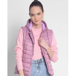 crimsoune club Women Hooded Jacket with Button-Closure-picture-15