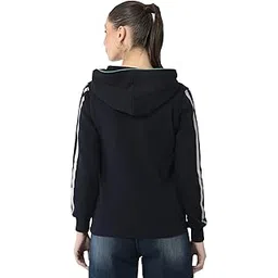 crimsoune club Women Navy Blue Positivity Sweatshirt-picture-12