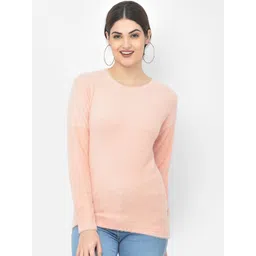 Crimsoune Club Women Pink Pullover-picture-24