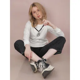 Crimsoune Club Women Printed Pullover Sweatshirt-picture-16