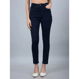 Crimsoune Club Women Skinny Fit Heavy Fade Stretchable Jeans-picture-21