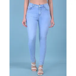Crimsoune Club Women Skinny Fit Mid-Rise Stretchable Jeans-picture-38