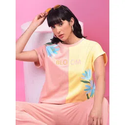 Crimsoune Club Women Slim Fit Printed T-shirt-picture-30