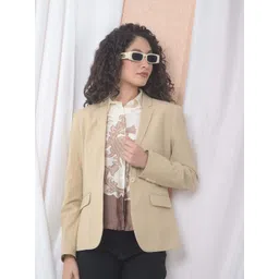 crimsoune club Women Solid Single Breasted Festive & Wedding Blazer-picture-15