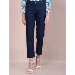 Crimsoune Club Women Straight Fit Heavy Fade Stretchable Jeans-picture-20