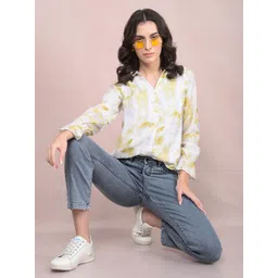 Crimsoune Club Women Straight Fit Heavy Fade Stretchable Jeans image 4