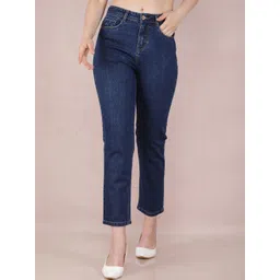Crimsoune Club Women Straight Fit Stretchable Jeans-picture-31