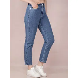 Crimsoune Club Women Straight Fit Stretchable Jeans image 2