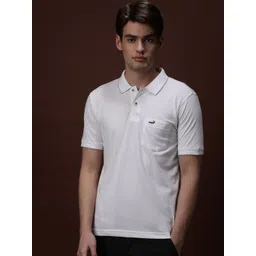 Crocodile Polo Collar Short Sleeves Slim Fit T-shirt-picture-17