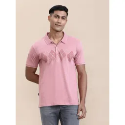Crocodile Rose Cotton Printed Slim Fit Polo T-Shirt-picture-43