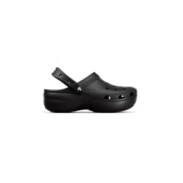 Crocs Classic Platform Women Black Clogs-picture-23