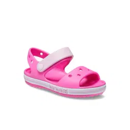 Crocs Kids Bayaband Electric Pink Floater Sandals-image-20