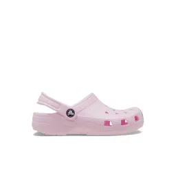 Crocs Kids Light Pink Back Strap Clogs-picture-19