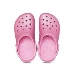 Crocs Kids Pink Back Strap Clogs image 3