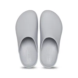 Crocs Men's Dylan Grey Slip-ons Clogs image 4