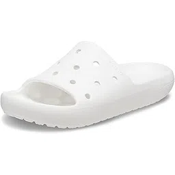 crocs Unisex Adult Classic Slide 209401-100 White M8W10-picture-37