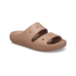 Crocs Unisex Adult Classic Sliders Latte Brown-picture-28