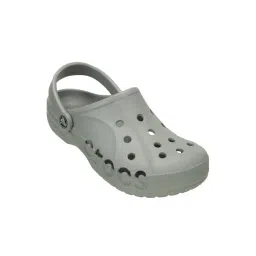 Crocs Unisex Baya Cement Grey Back Strap Clogs-picture-12