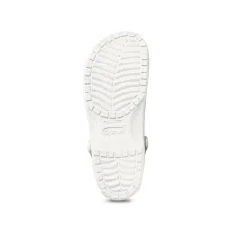 Crocs Unisex Baya White Back Strap Clogs image 3