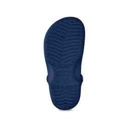 Crocs Unisex Classic Navy Back Strap Clogs image 4