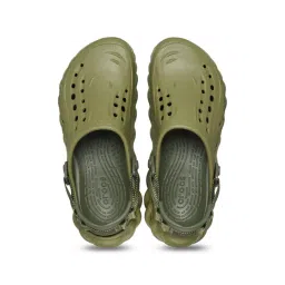 Crocs Unisex Green Clogs-picture-13