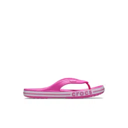 Crocs Unisex WoBayaband Electric Pink Flip Flops-picture-26