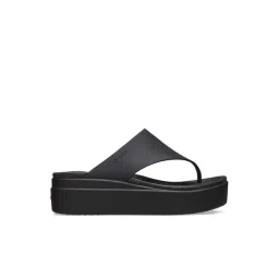 Crocs Women's Brooklyn Black Flip Flops-picture-34