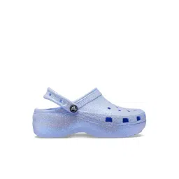 Crocs Women's Classic Blue Back Strap Clogs-image-8