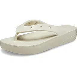 crocs Women's Classic Platform Flip W Bone Flop (207714-2Y2)-picture-37