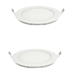 Crompton 3W White Round Star Slim Recess Panel Light-picture-17