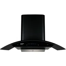crompton CHD-SSC90FLE-MBL Auto Clean Curved Glass 90 cm| Low Noise Wall Mounted Midnight Black 1360 CMH Chimney-picture-13