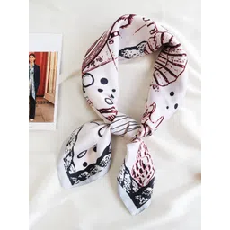 CrossKulture Women Printed Satin Scarf-picture-22
